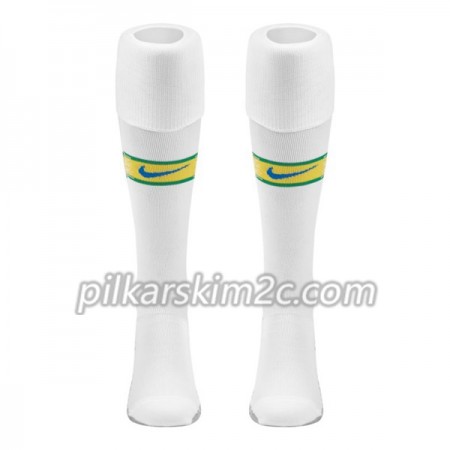 Brazylia Mistrzostwa Świata 2018 Skarpetki Główna Biały